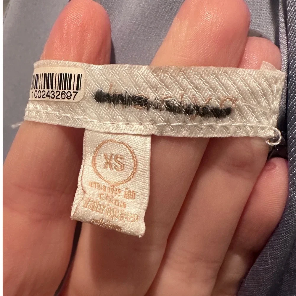 Harlyn Dusty Blue Ruffle Maxi‎ Dress XS Formal Cocktail Bridesmaid - Picture 7 of 11